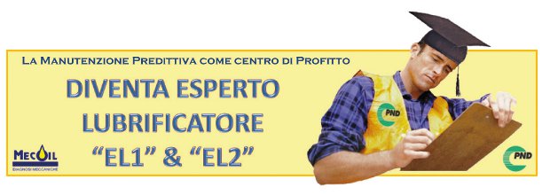 Esame di Esperto di Lubrificazione, CICPND