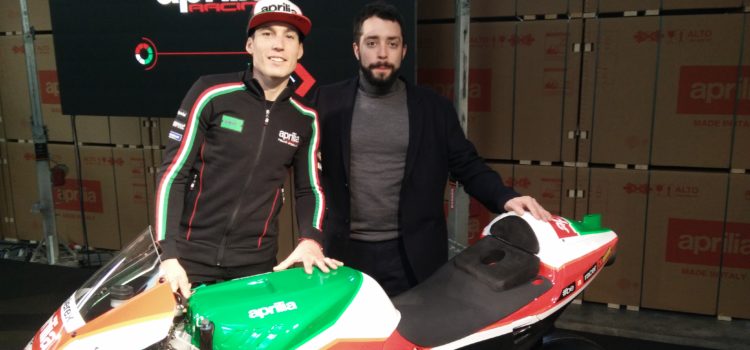 (Italiano) Aprilia Racing Team 2018: Mecoil invitata alla presentazione dell’8 Marzo